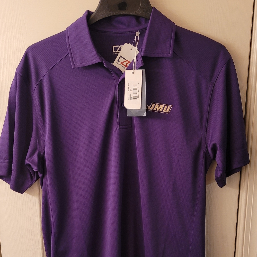 Cutter & Buck Polo Shirt. James Madison University